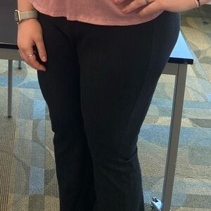 Old Navy Dark Gray Pixie Flare Pants